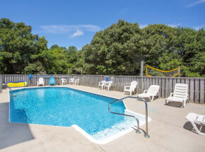 The pool at 