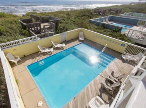 The pool at 