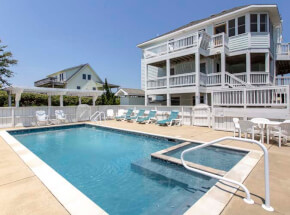The pool at 
