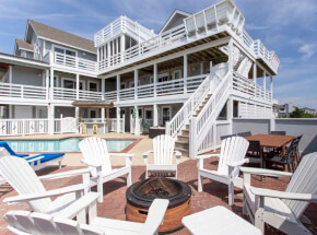 The pool at 