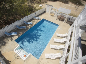 The pool at THE 19TH HOLE