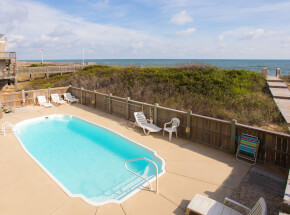 The pool at 