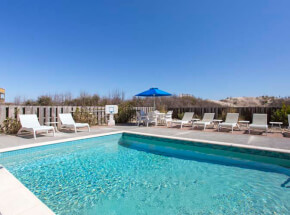 The pool at 