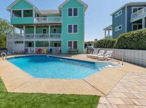 The pool at AQUA DUCK