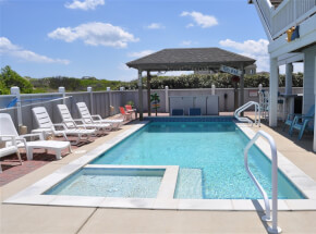 The pool at 
