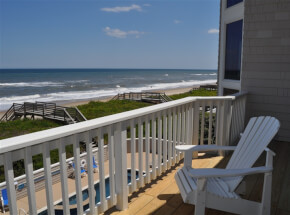 ISLE BE BACK 2nd Floor King Master Balcony View