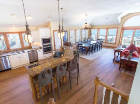 MOON BAY Kitchen toward Great Room