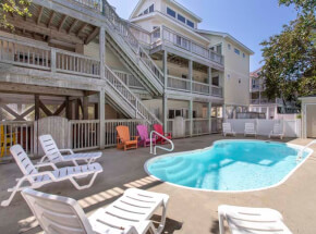 The pool at 