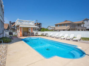 The pool at 