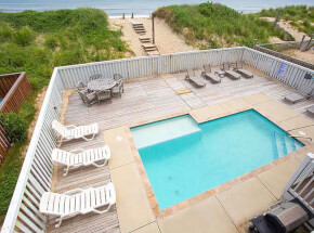 The pool at 