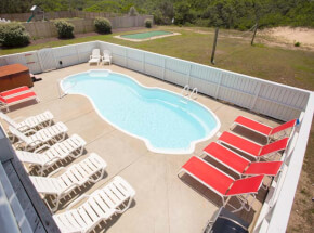 The pool at 