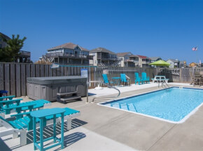 The pool at 