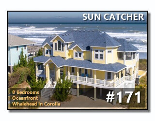 Click to View More Information For Outer Banks Vacation Rental #171, SUN CATCHER