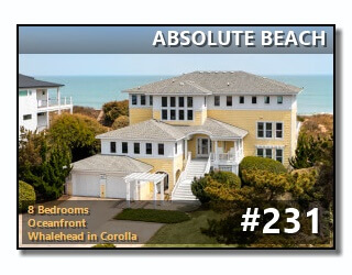 Click to View More Information For Outer Banks Vacation Rental #231, SUNNY SIDE UP