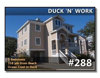 DUCK 'N' WORK Vacation Rental in DUCK photos