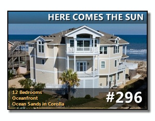 HERE COMES THE SUN Vacation Rental in COROLLA photos