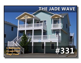 Click to View More Information For Outer Banks Vacation Rental #331, THE JADE WAVE
