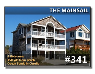 THE MAINSAIL Vacation Rental in COROLLA photos