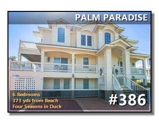 PALM PARADISE Vacation Rental in DUCK photos