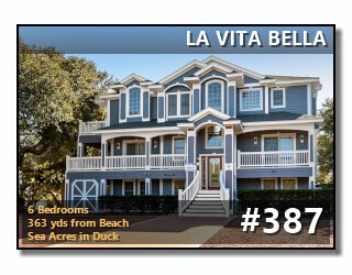 LA VITA BELLA Vacation Rental in DUCK photos