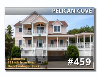 Click to View More Information For Outer Banks Vacation Rental #459, SHURIJO CASTLE