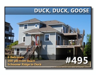 DUCK, DUCK, GOOSE Vacation Rental in DUCK photos
