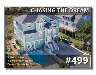 CHASING THE DREAM Vacation Rental in COROLLA photos