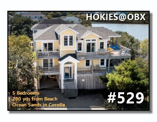 HOKIES@OBX Vacation Rental in COROLLA photos