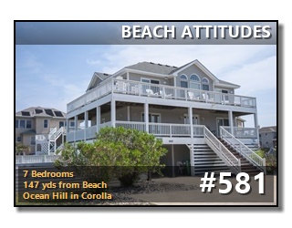 BEACH ATTITUDES Vacation Rental in COROLLA photos