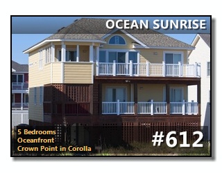 OCEAN SUNRISE Vacation Rental in COROLLA photos