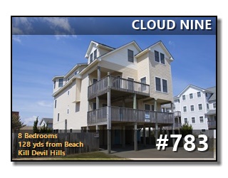 CLOUD NINE Vacation Rental in KILL DEVIL HILLS photos