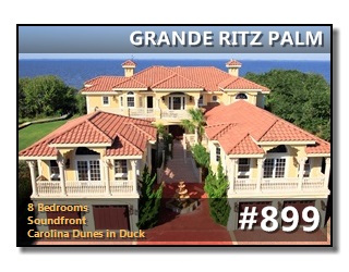 GRANDE RITZ PALM Vacation Rental in DUCK photos