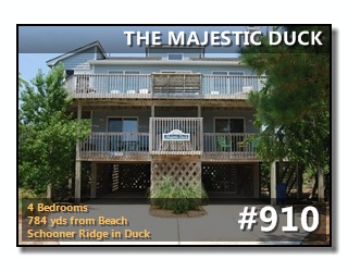 THE MAJESTIC DUCK Vacation Rental in DUCK photos