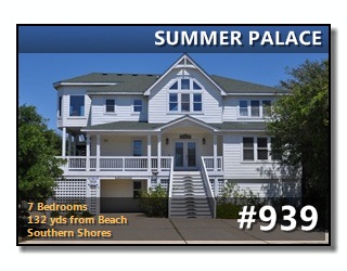 SUMMER PALACE Vacation Rental in SOUTHERN SHORES photos