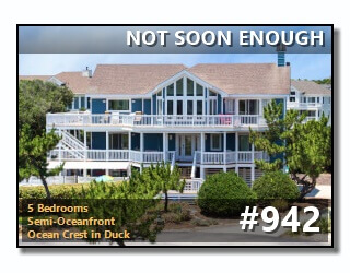 NOT SOON ENOUGH Vacation Rental in DUCK photos