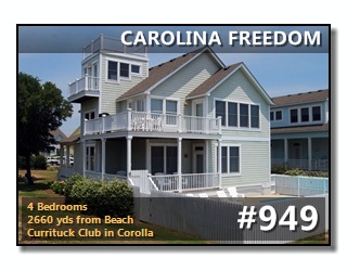 CAROLINA FREEDOM Vacation Rental in COROLLA photos
