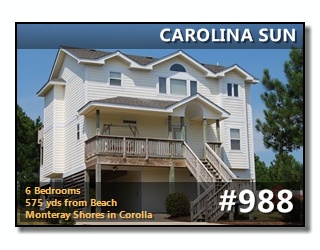 CAROLINA SUN Vacation Rental in COROLLA photos