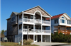 150 yds from Beach Access in Ocean Sands in Corolla rentals