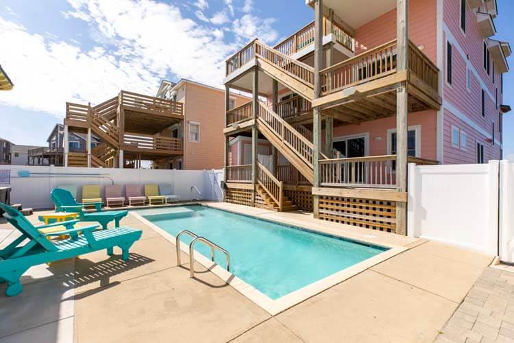 702 VILLA ROSA OBX Vacation Rentals in Nags Head, NC