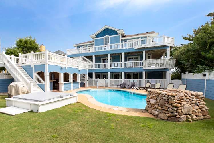 Semi Oceanfront Homes For Sale Duck Nc