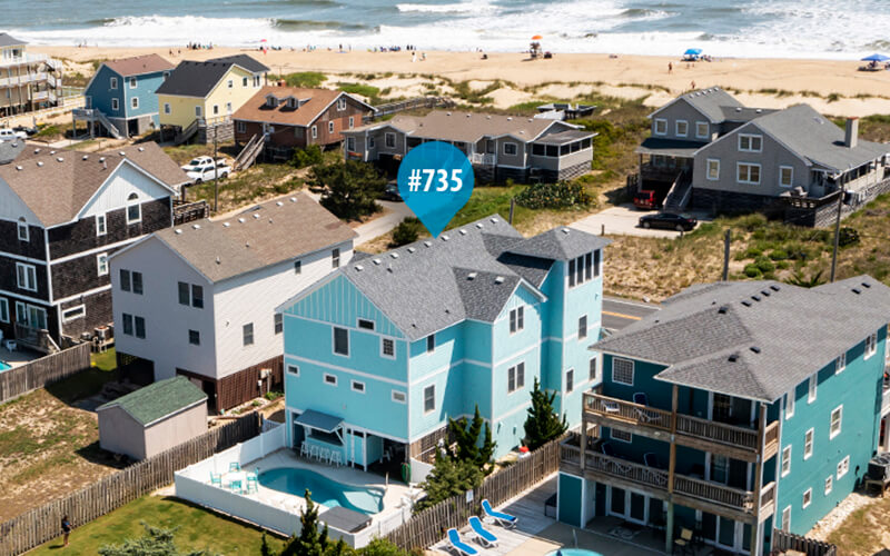 735 PLOVER PLACE OBX Vacation Rentals in Kill Devil Hills, NC