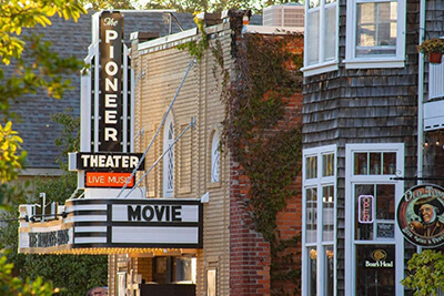 The Pioneer Theater in Manteo, NC on the Outer Banks
