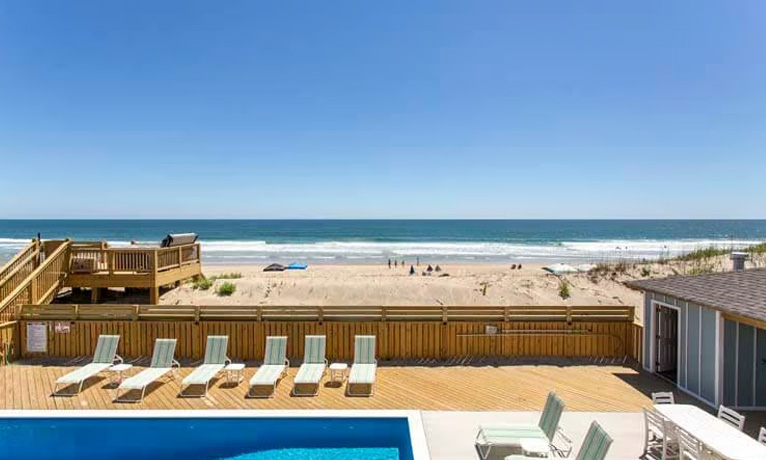 Oceanfront Vacation Rental in Corolla, NC