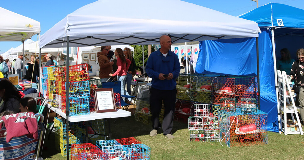 Outer Banks Seafood Festival arts and craft vendors