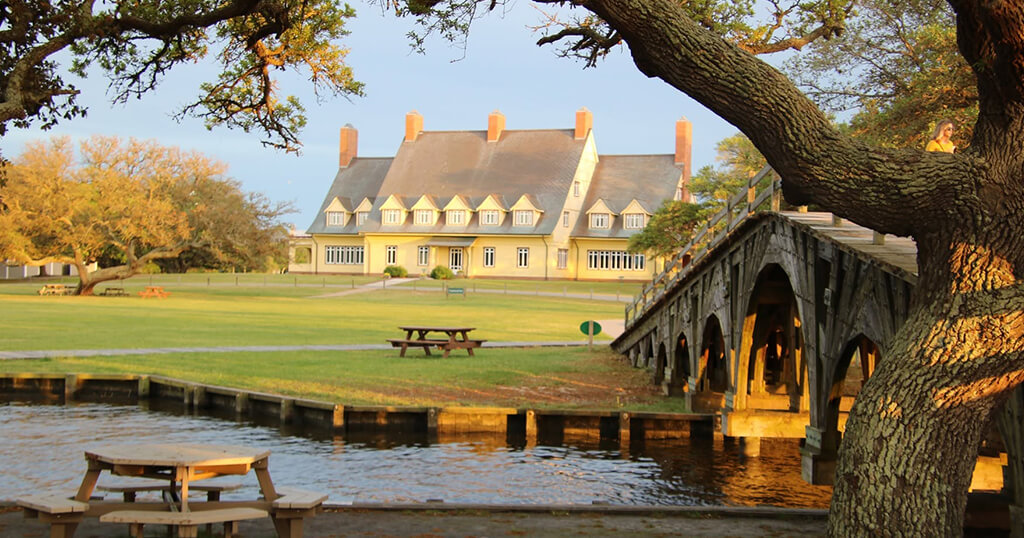 Christmas craft village event on the OBX